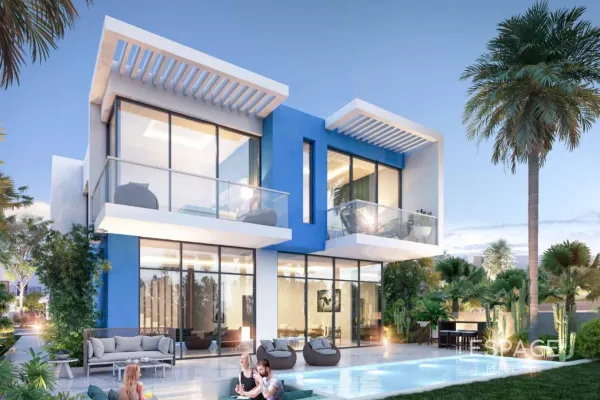 Santorini 3, Damac Lagoons, Dubai - Espace