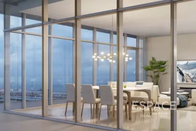 EMAAR Beachfront - Grand Bleu Tower 2, Dubai Harbour, Dubai - Espace