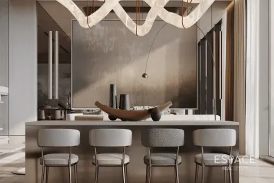 THE Alba Residences by Omniyat, Palm Jumeirah, Dubai - Espace