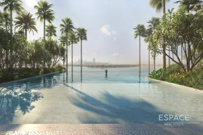 THE Alba Residences by Omniyat, Palm Jumeirah, Dubai - Espace