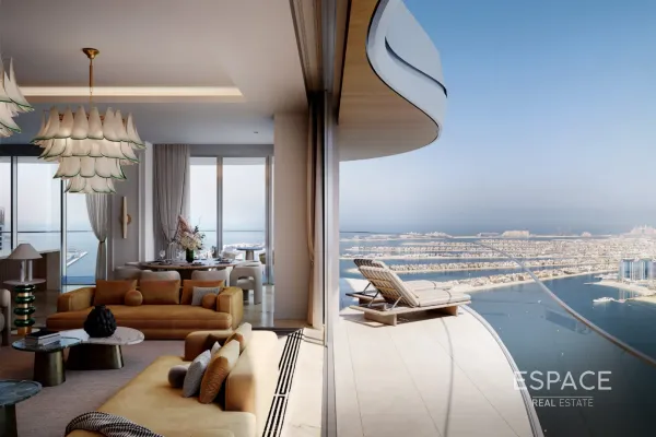 EMAAR Beachfront - The Bristol, Dubai Harbour, Dubai - Espace