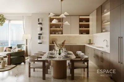 EMAAR Beachfront - The Bristol, Dubai Harbour, Dubai - Espace