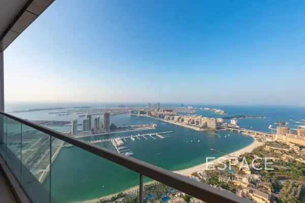 Ocean Heights, Dubai Marina, Dubai - Espace