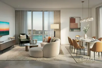 EMAAR Beachfront - Bayview Tower 2, Dubai Harbour, Dubai - Espace